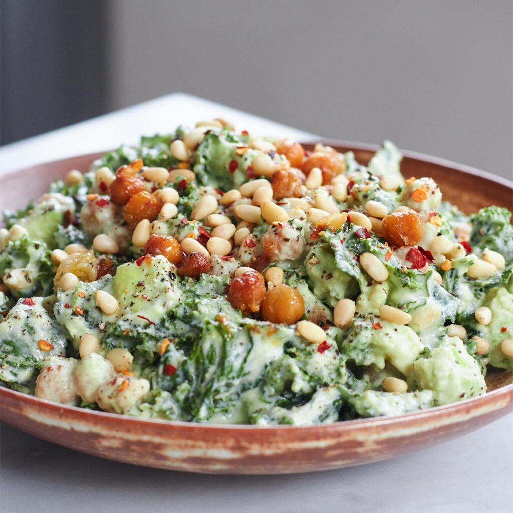 Ella Mills Kale Caesar Salad